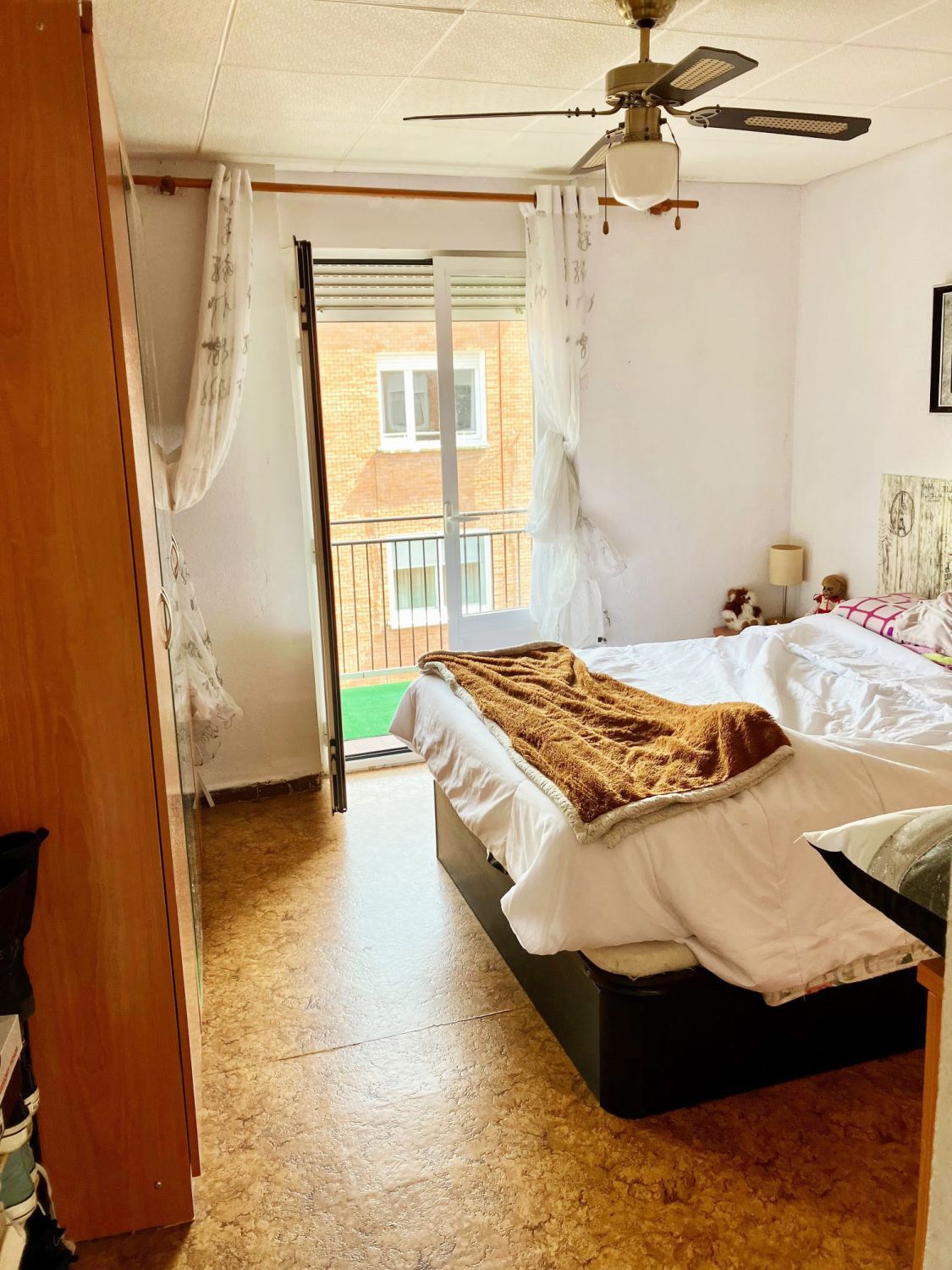 Bedroom of Flat for sale in Palencia Capital  with Heating and Terrace