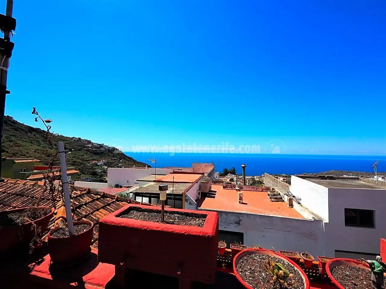 Vista exterior de Casa adosada en venda en Icod de los Vinos amb Terrassa