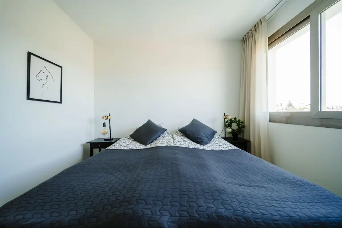 Bedroom of Apartments for sale in Mijas  with Air Conditioner, Terrace and Furnished