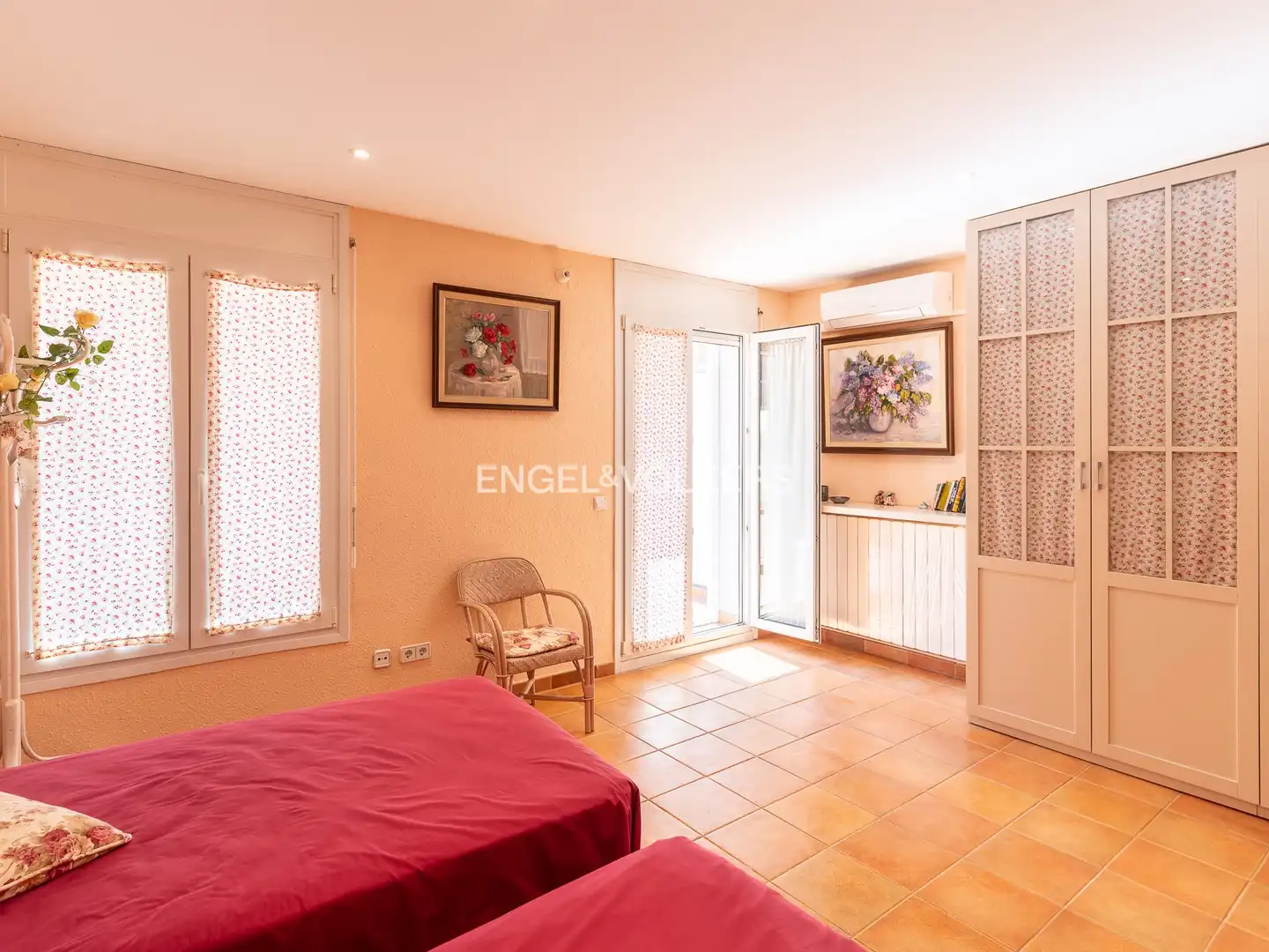 Bedroom of Houses for rent in Canet de Mar  with Air Conditioner, Heating and Private garden