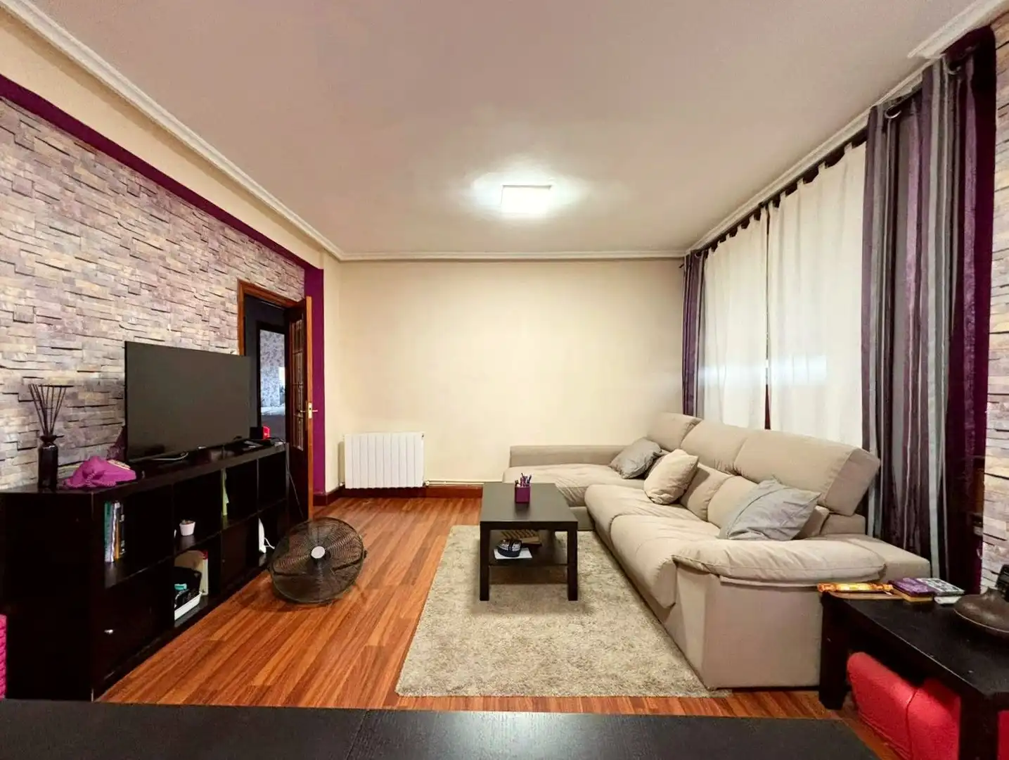 Sala de estar de Piso en venta en Bilbao  con Calefacción