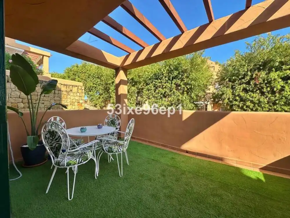 Terraza de Apartamento de alquiler en Marbella con Aire acondicionado, Jardín privado y Terraza