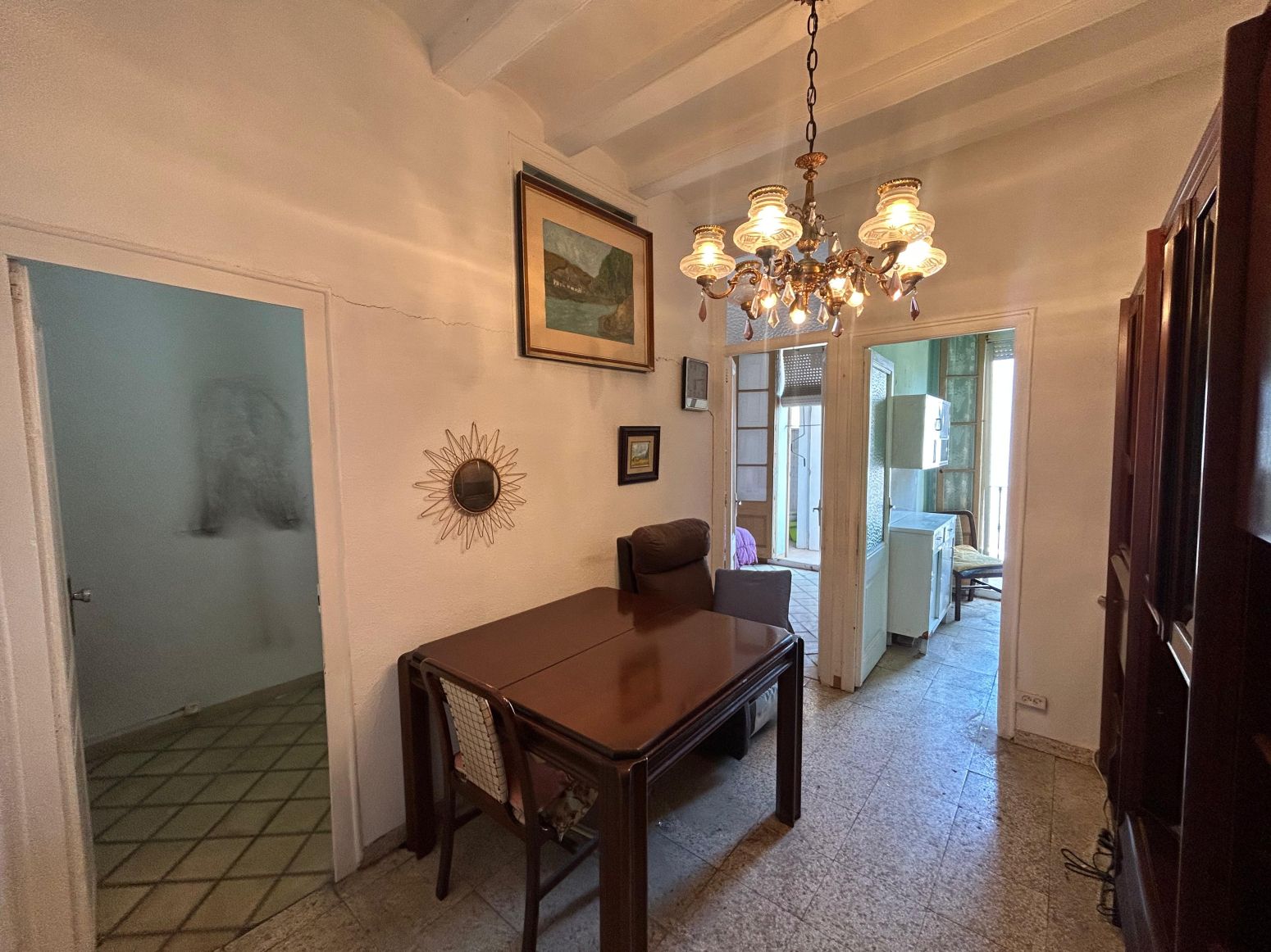Dining room of Flat for sale in  Barcelona Capital  with Balcony