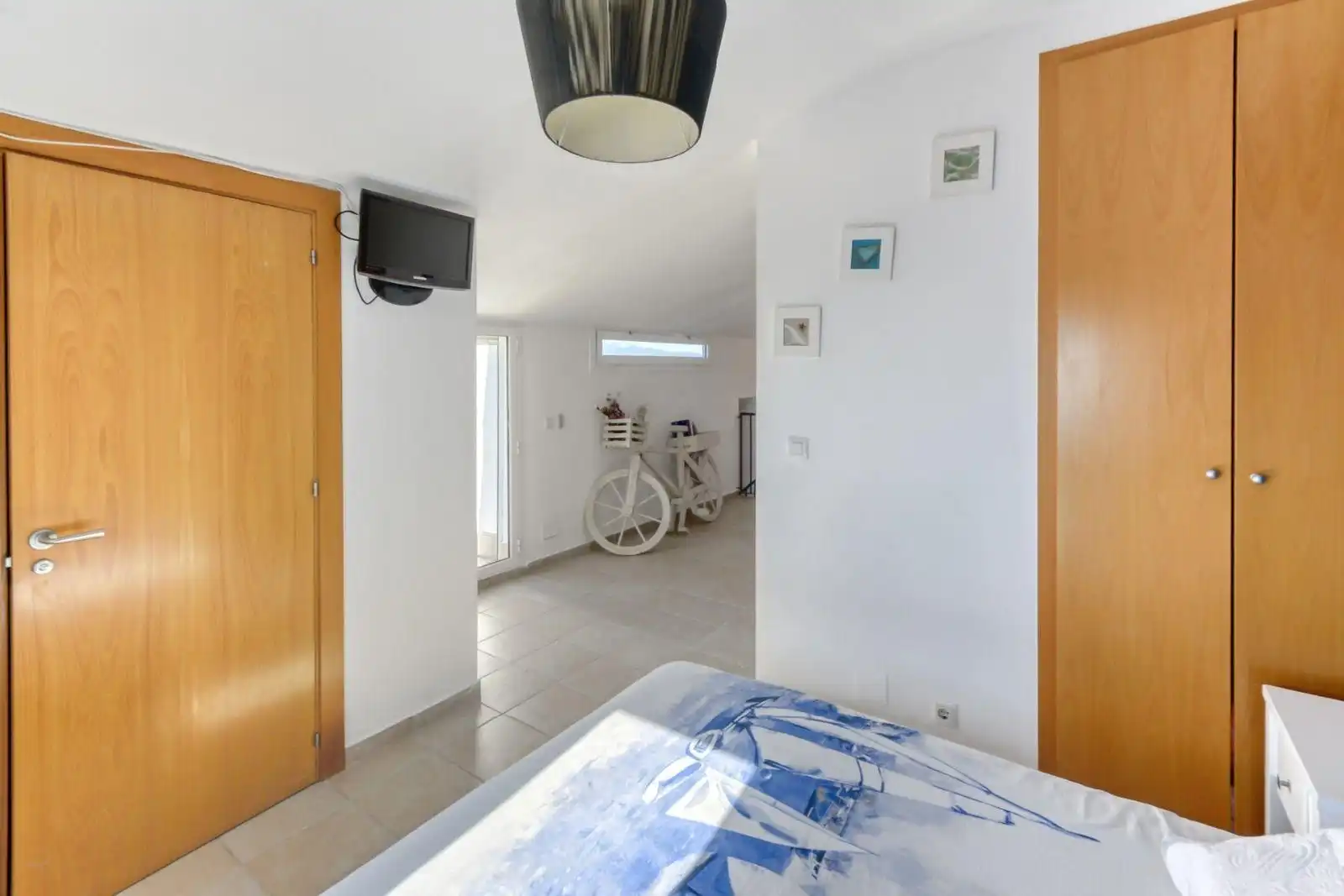 Bedroom of Apartments for sale in Roses  with Air Conditioner, Terrace and Furnished