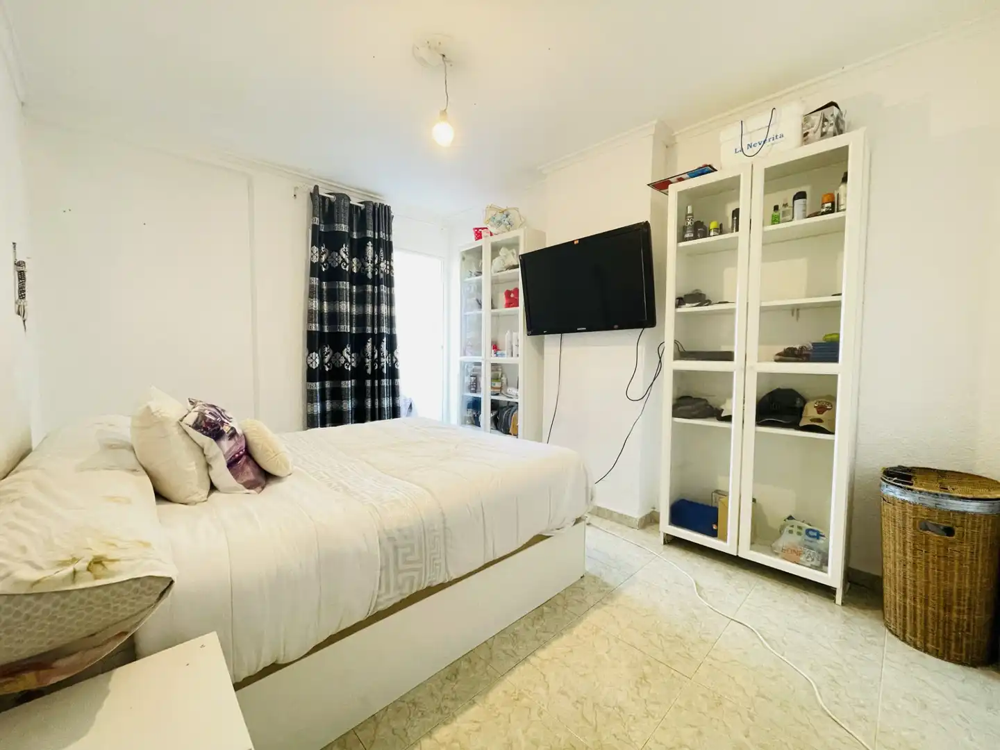 Bedroom of Flat for sale in Alagón  with Terrace, Storage room and Furnished