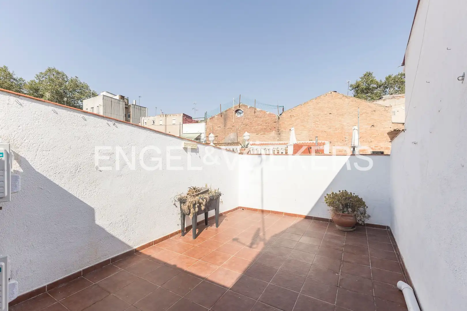 Terrassa de Casa adosada en venda en Barcelona amb Aire condicionat i Calefacció