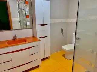 Bathroom of Apartments for rent in León Capital   with Heating, Parquet flooring and Terrace