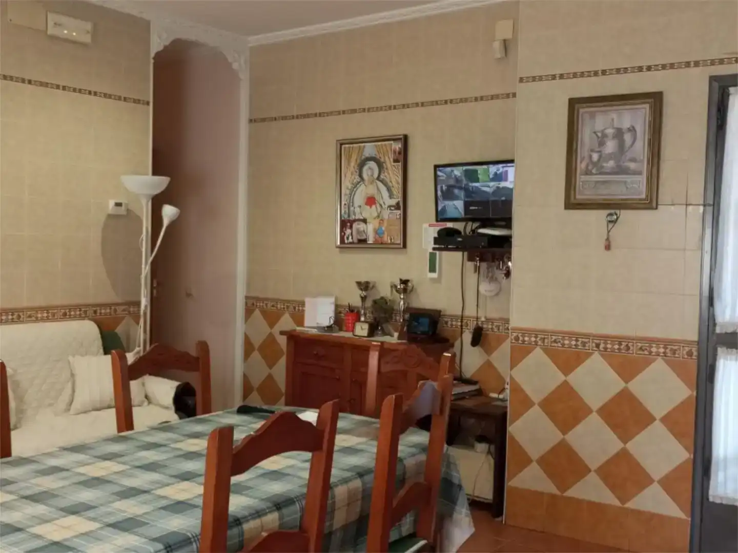 Dining room of Flat for sale in Marmolejo  with Air Conditioner, Private garden and Storage room