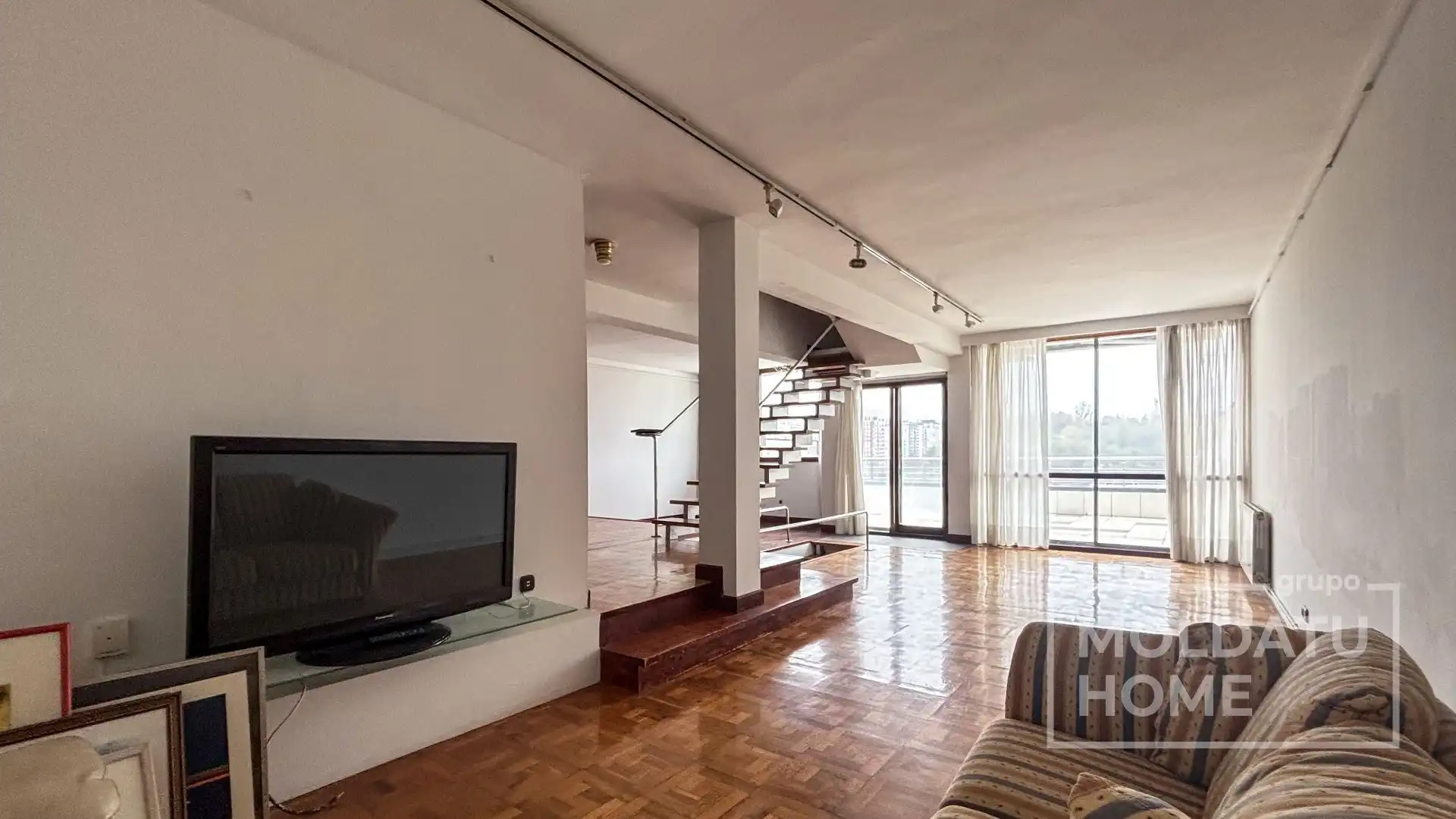 Sala de estar de Casa adosada en venta en Donostia - San Sebastián  con Calefacción, Terraza y Piscina comunitaria