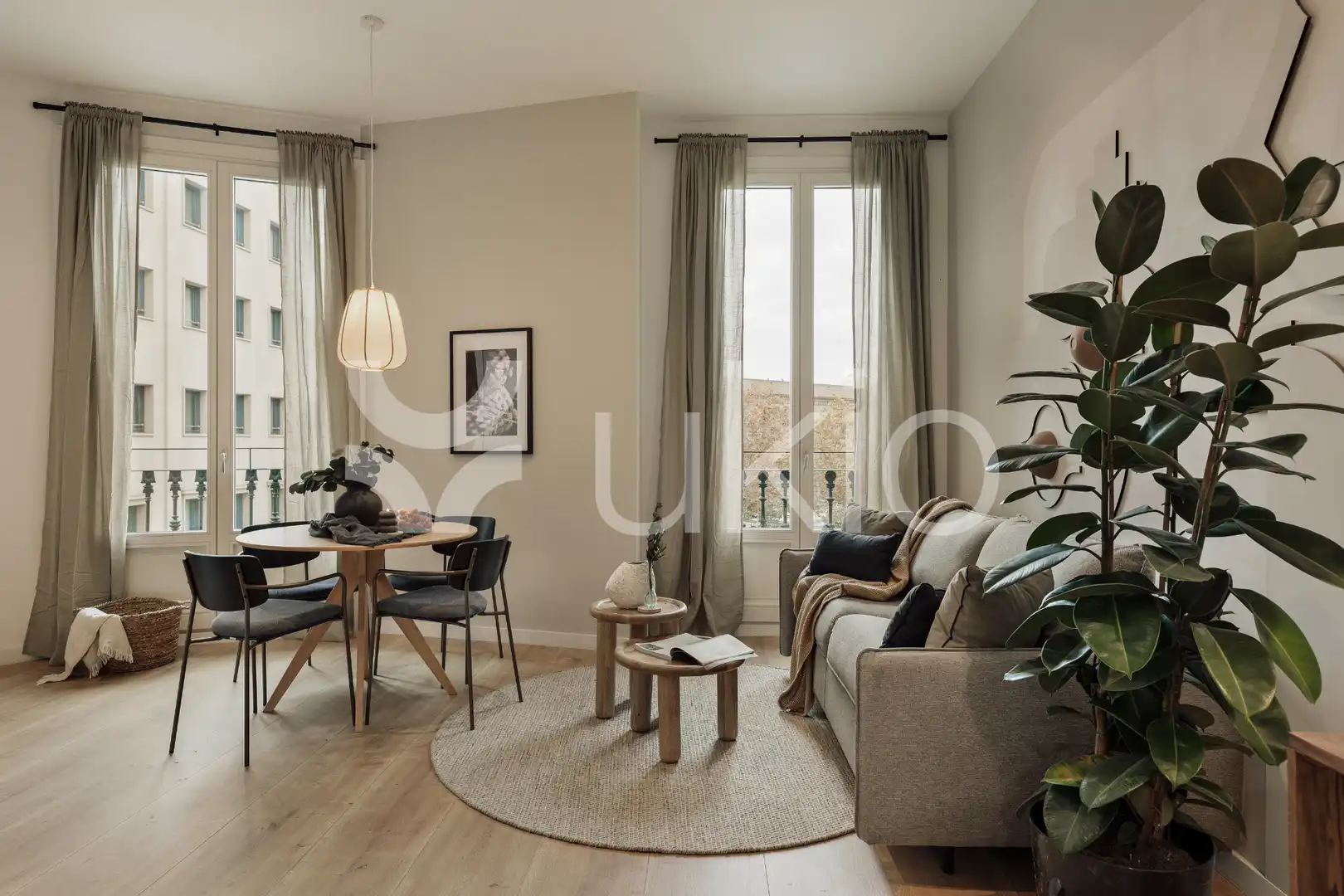 Apartment with terrace to rent in Gran Via de les Corts Catalanes, imagen 7