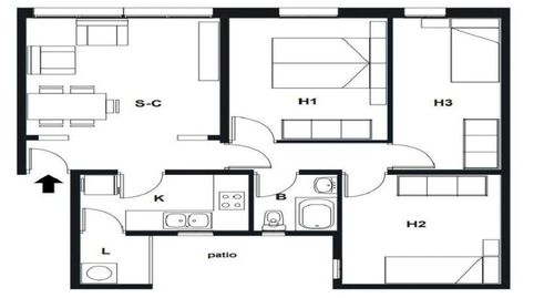 Foto 2 de Apartament en venda a Conca, Montcada Centre - La Ribera, Montcada i Reixac