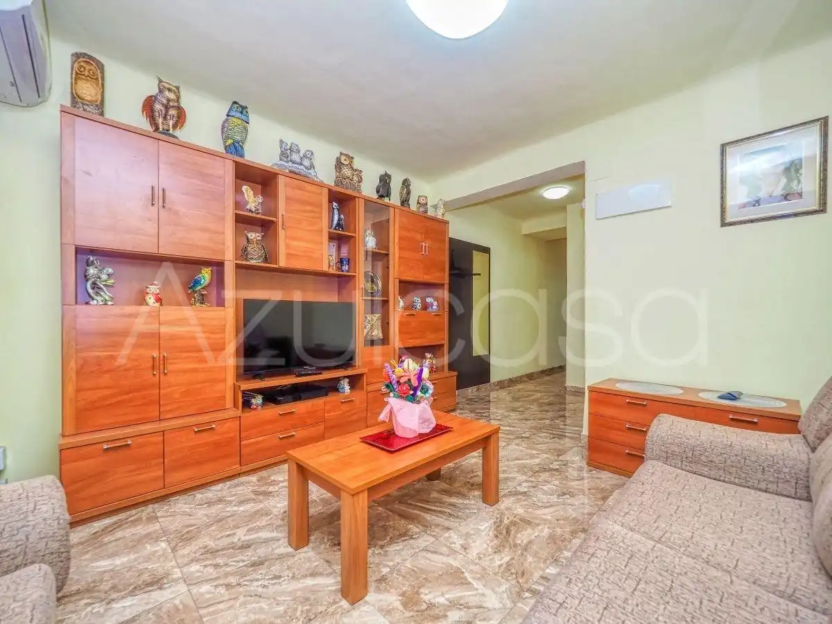 Sala d'estar de Pis en venda en Alicante / Alacant amb Aire condicionat