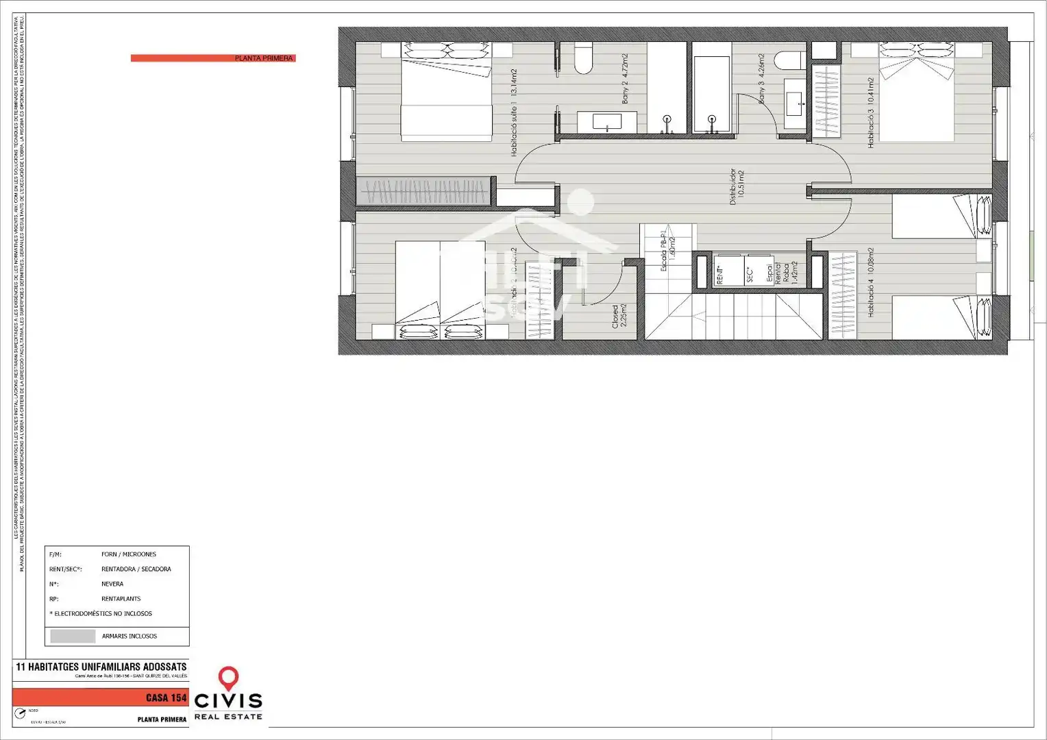 House with pool for sale in Antic de Rubí, imagen 25