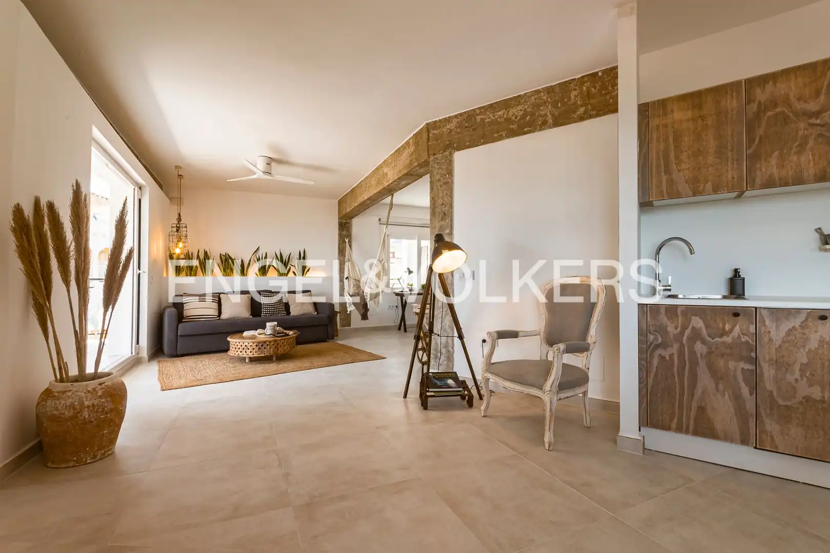 Living room of Flat for sale in Jávea / Xàbia  with Air Conditioner, Heating and Terrace