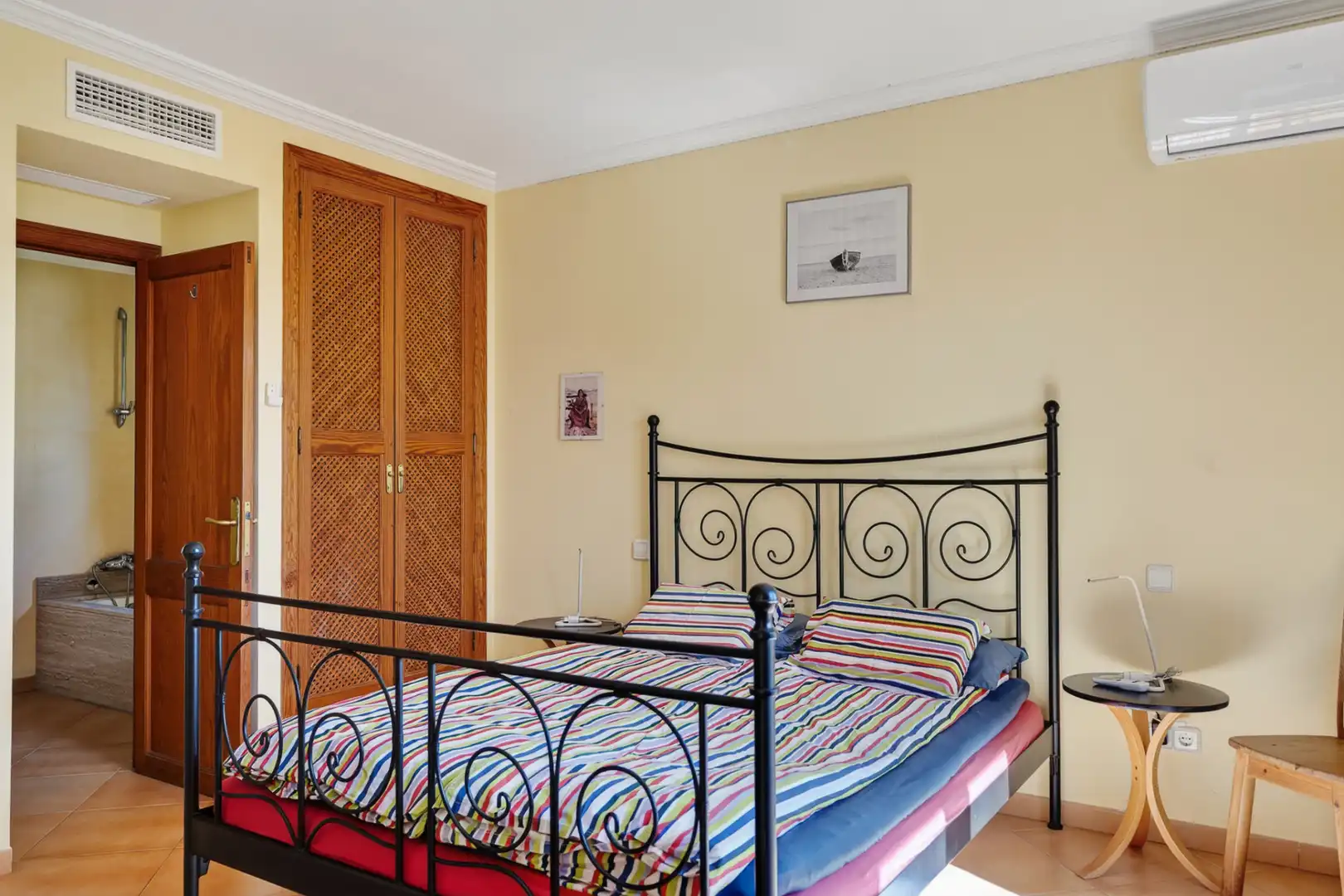 Dormitori de Casa o xalet en venda en Capdepera amb Aire condicionat, Jardí privat i Terrassa