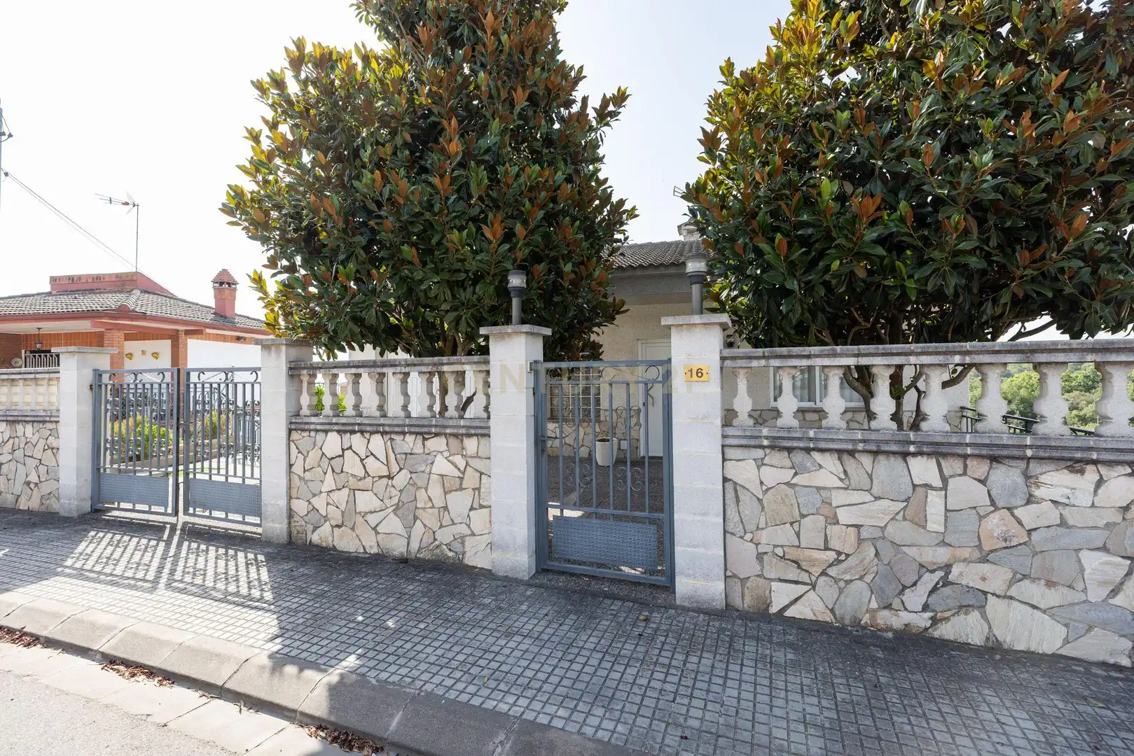 Vista exterior de Casa o chalet en venta en Fogars de la Selva con Jardín privado, Trastero y Piscina