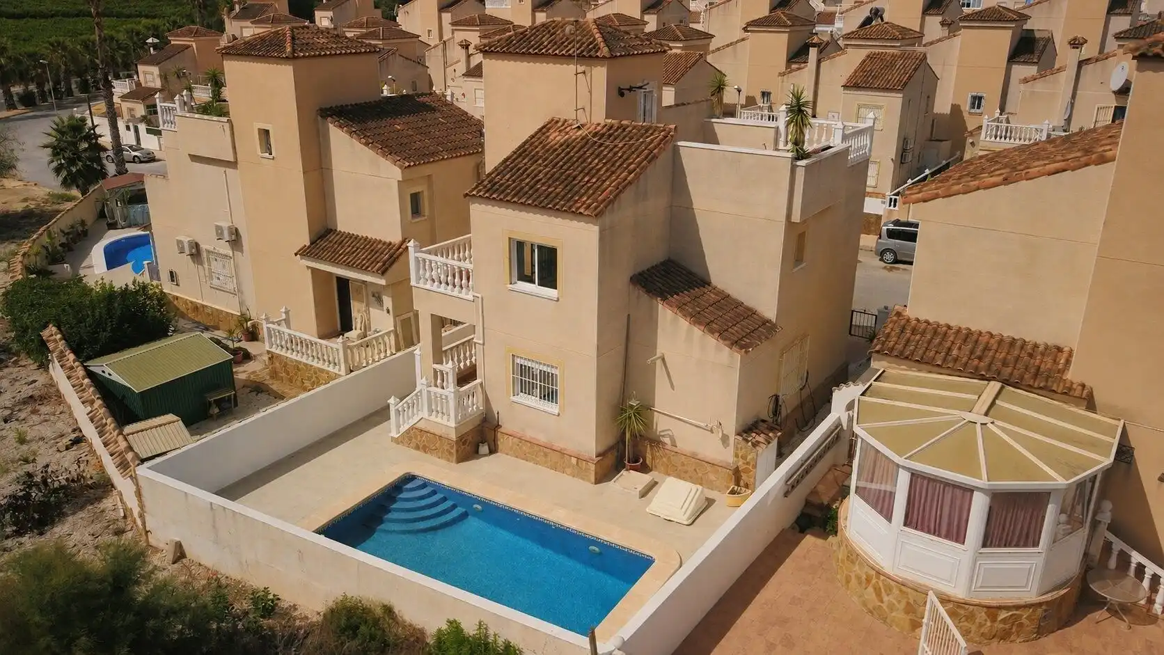 Xalet amb terrassa en venda a San Miguel de Salinas