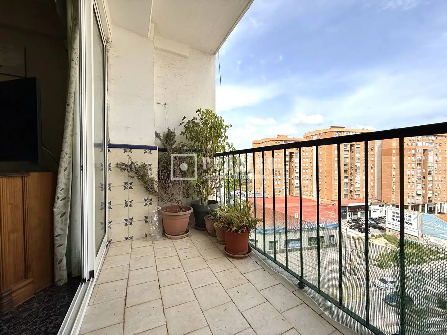 Balcony of Flat for sale in Málaga  with Air Conditioner, Terrace and Alarm