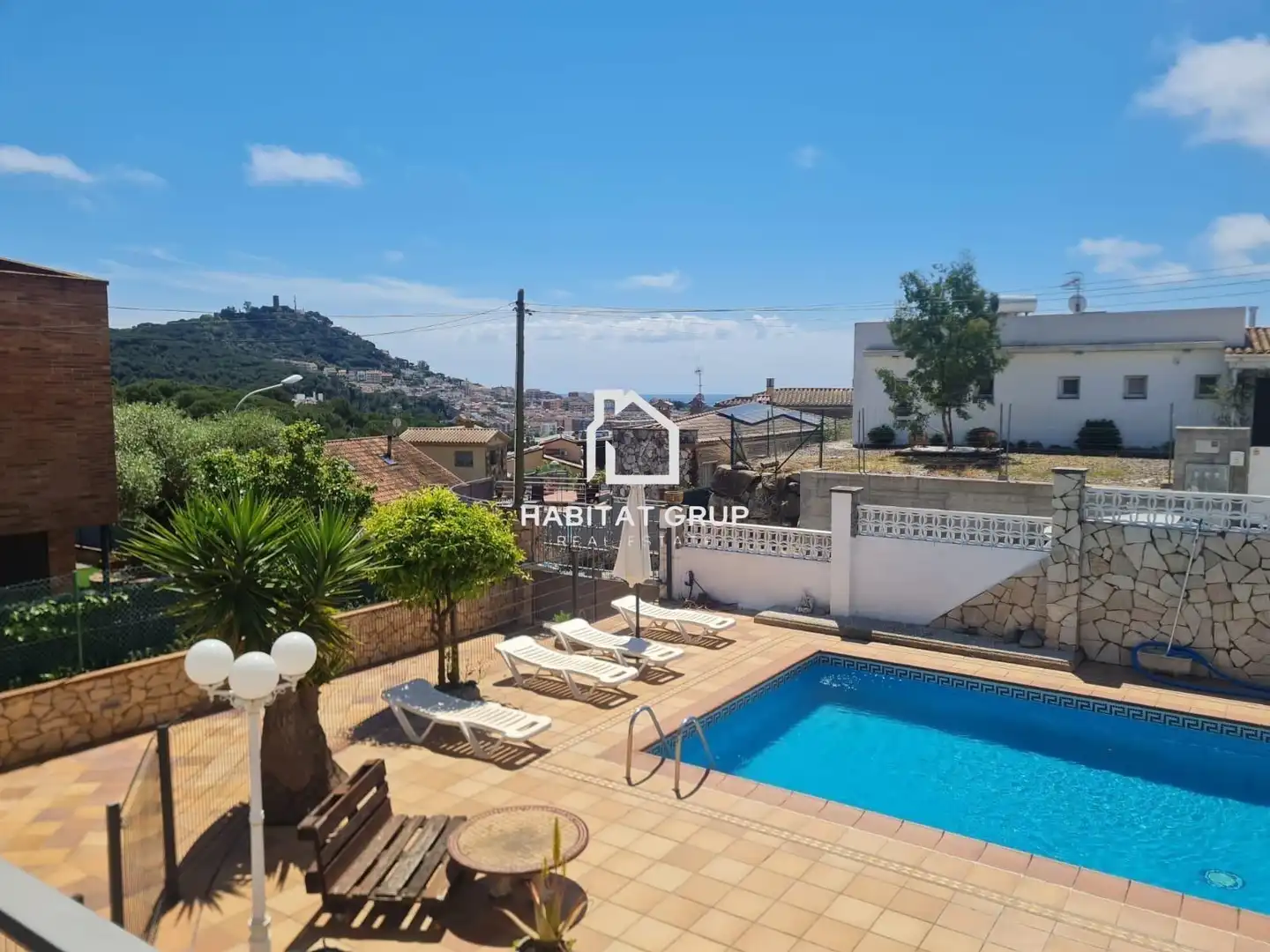 Vista exterior de Casa o chalet en venta en Blanes con Aire acondicionado, Calefacción y Jardín privado
