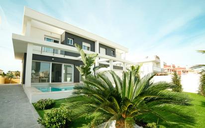 Vista exterior de Casa o xalet en venda en Santa Pola amb Aire condicionat, Calefacció i Piscina