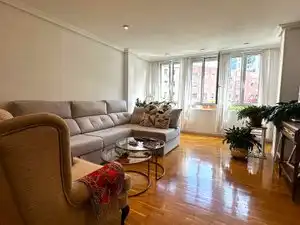 Living room of Flat for sale in Madrid  with Air Conditioner and Heating