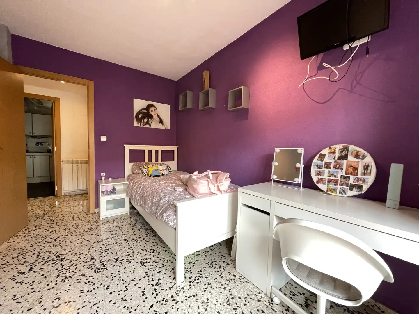 Schlafzimmer von Wohnung zum Verkauf in Ejea de los Caballeros mit Terrasse, Abstellraum und Möbliert