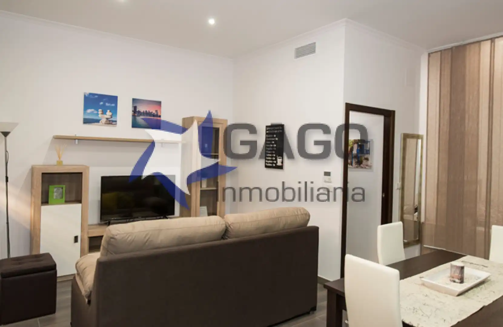 Sala de estar de Estudio de alquiler en Córdoba con Aire acondicionado