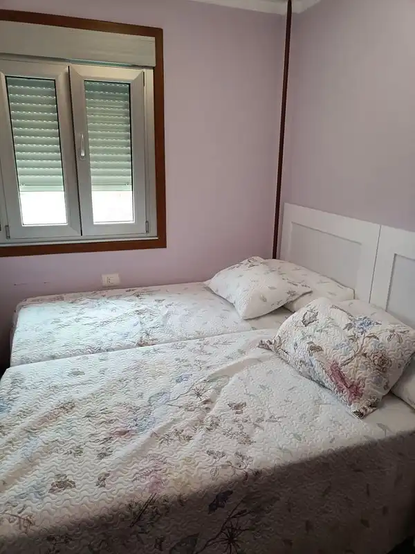 Bedroom of Flat for rent in Foz  with Heating, Furnished and Oven