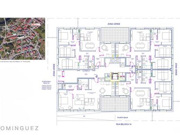 Apartament amb ascensor en venda a Monte Porreiro
