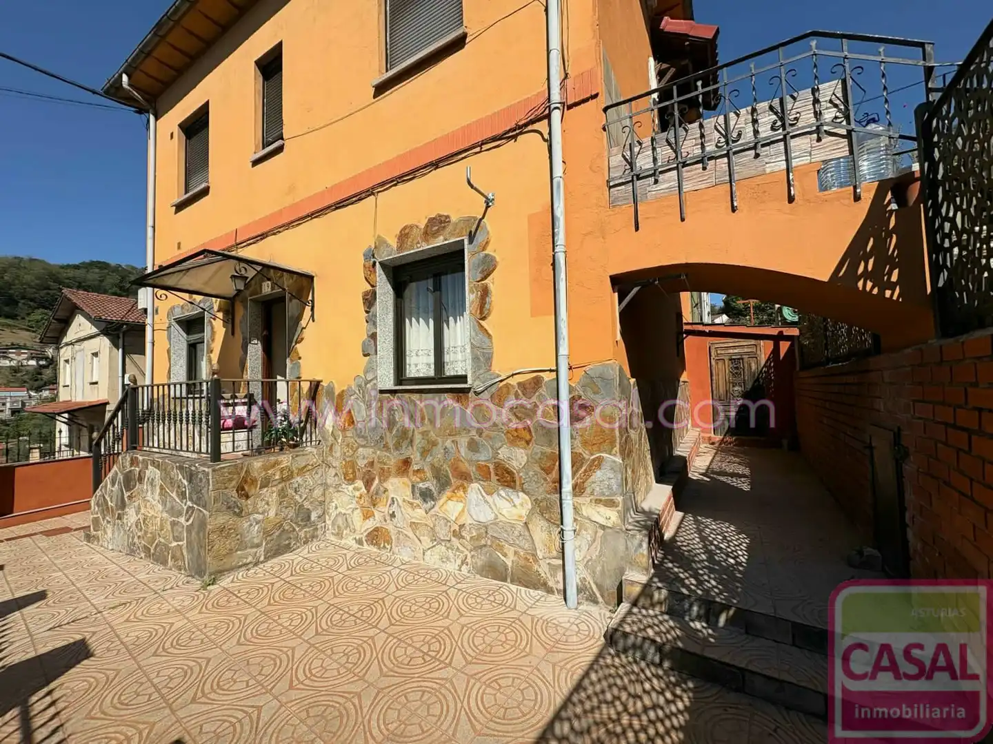 Exterior view of Houses for sale in Mieres (Asturias)  with Heating and Furnished