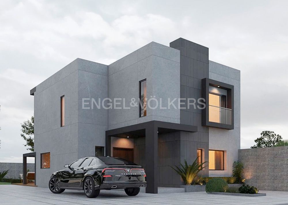 Vista exterior de Casa adosada en venda en Fuente El Saz de Jarama amb Aire condicionat, Calefacció i Jardí privat