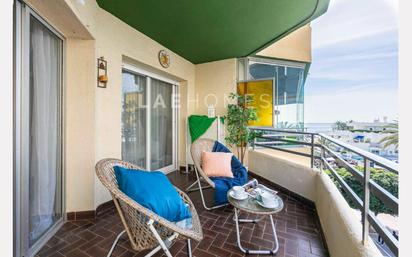 Balcony of Apartment for sale in Marbella  with Air Conditioner and Terrace