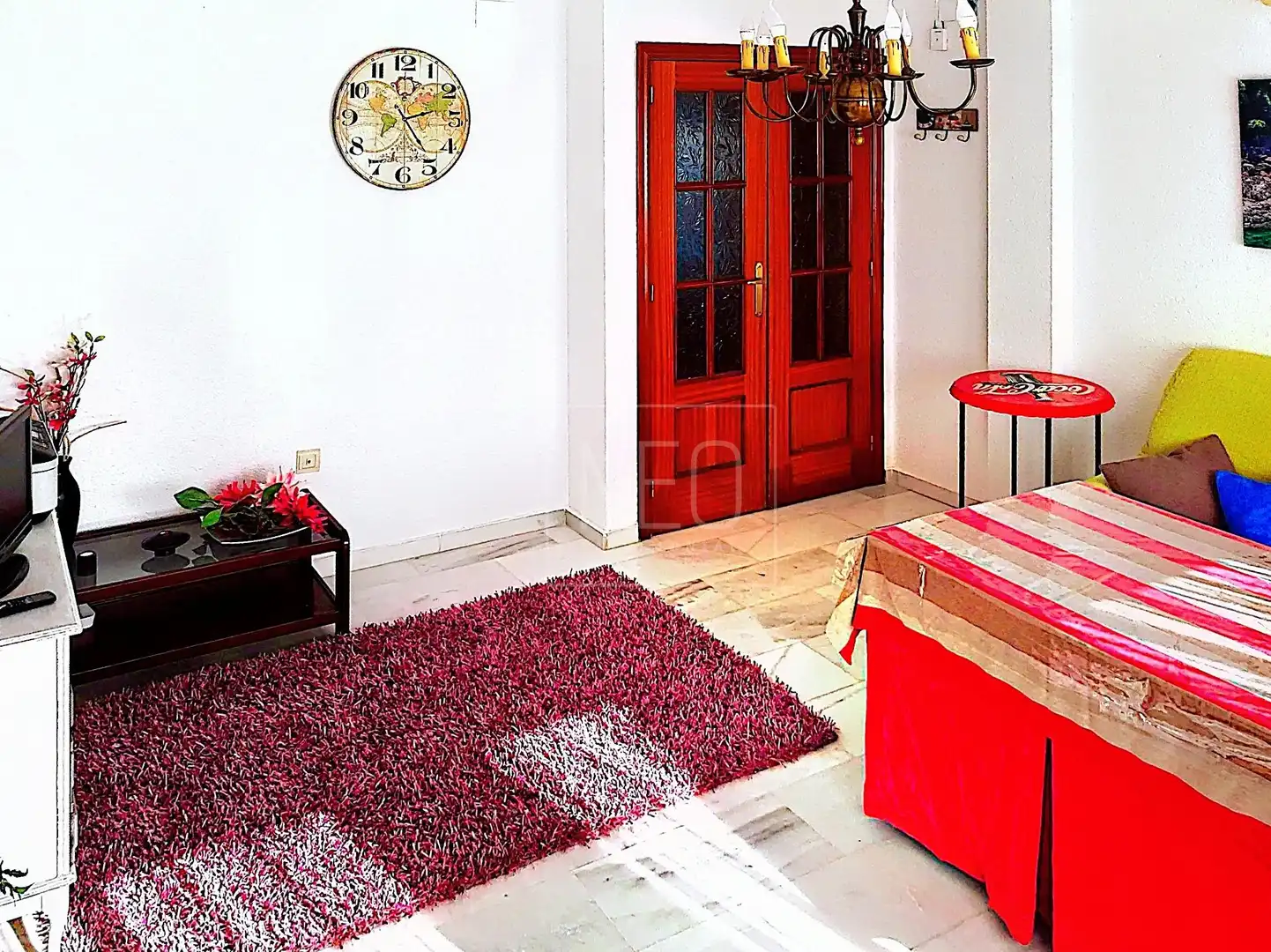 Sala de estar de Casa o chalet en venta en Cúllar Vega con Aire acondicionado, Calefacción y Jardín privado