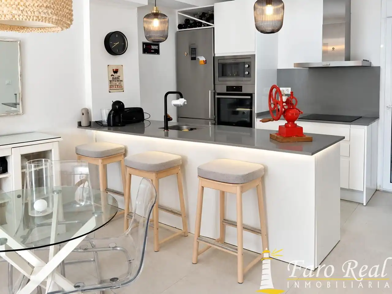 Cuina de Apartament de lloguer en Centro - Calzada - Cabo Noval