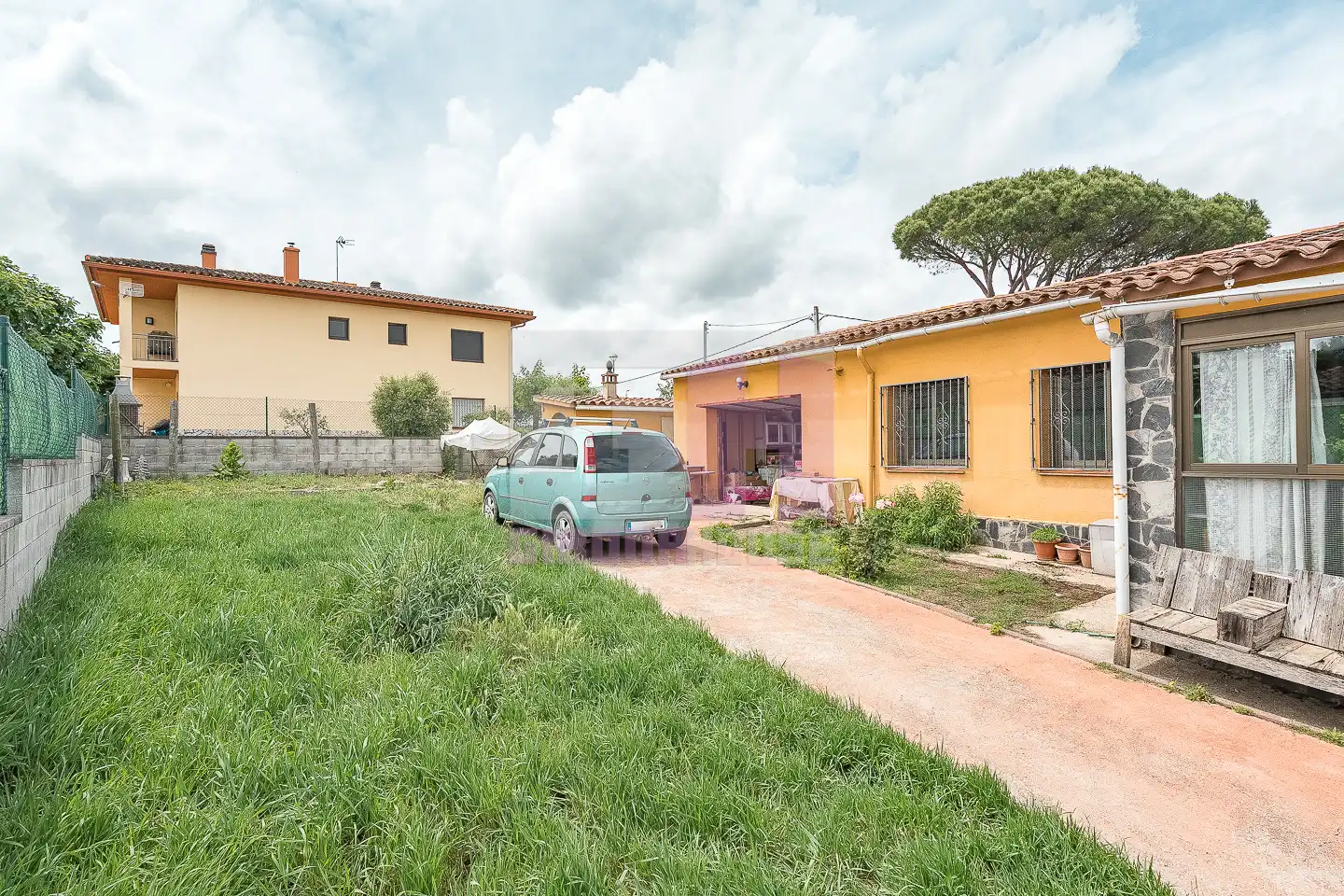 Exterior view of Houses for sale in Caldes de Malavella  with Air Conditioner, Heating and Private garden