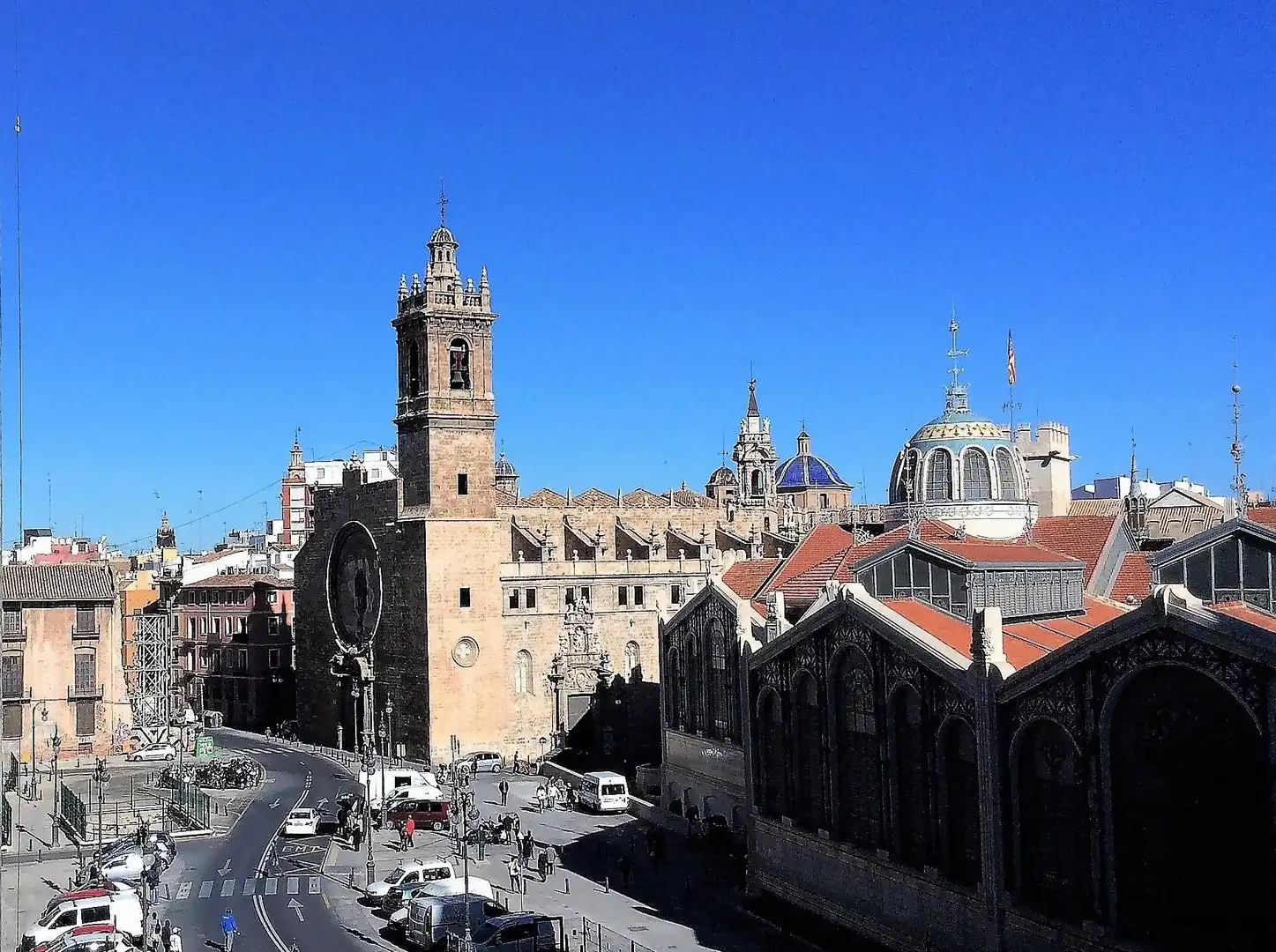 Außenansicht von Dachboden zur Miete in Valencia mit Klimaanlage, Heizung und Terrasse
