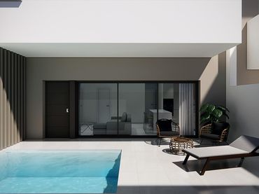 Bungalow amb piscina en venda a Pilar de la Horadada ciudad