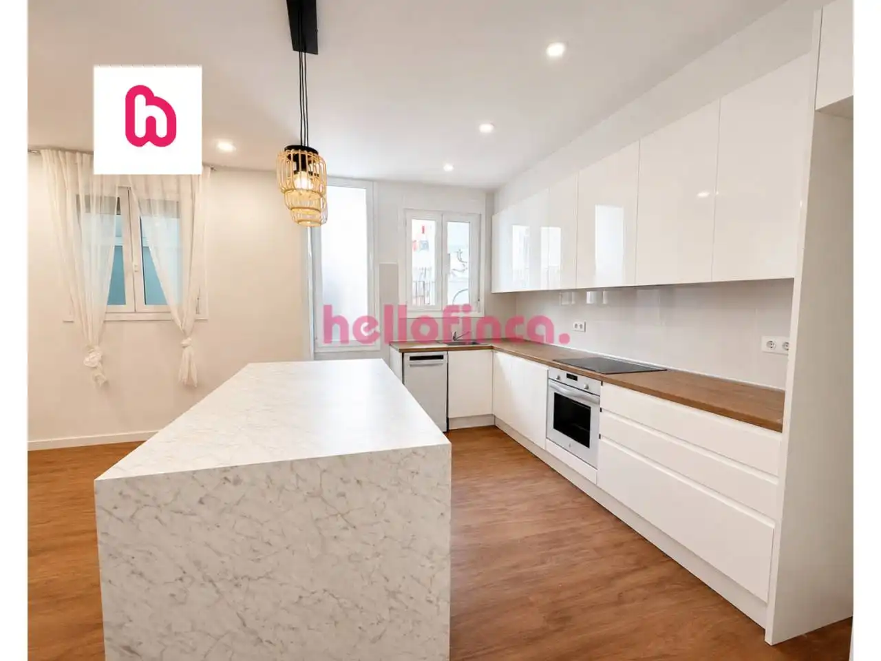 Kitchen of Flat for sale in El Vendrell  with Air Conditioner, Heating and Parquet flooring