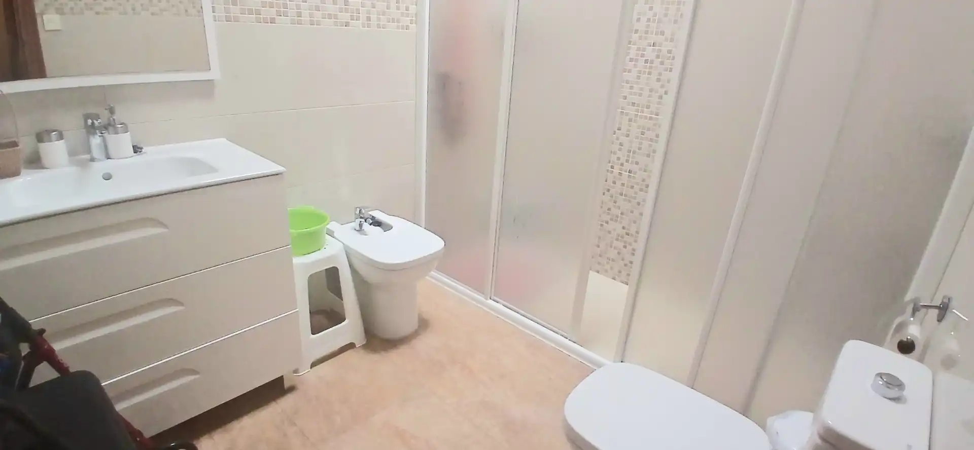 Baño de Casa o chalet en venta en Almería con Aire acondicionado, Terraza y Trastero