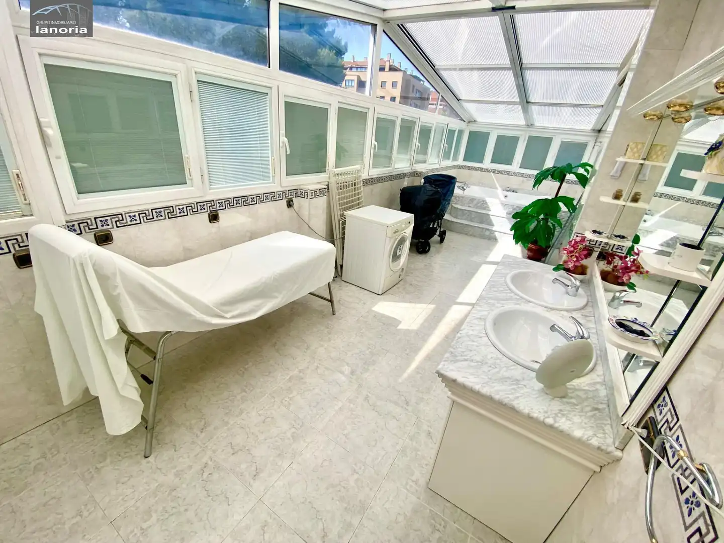 Terrace of Detached homes for sale in Albacete  with Air Conditioner, Heating and Parquet flooring