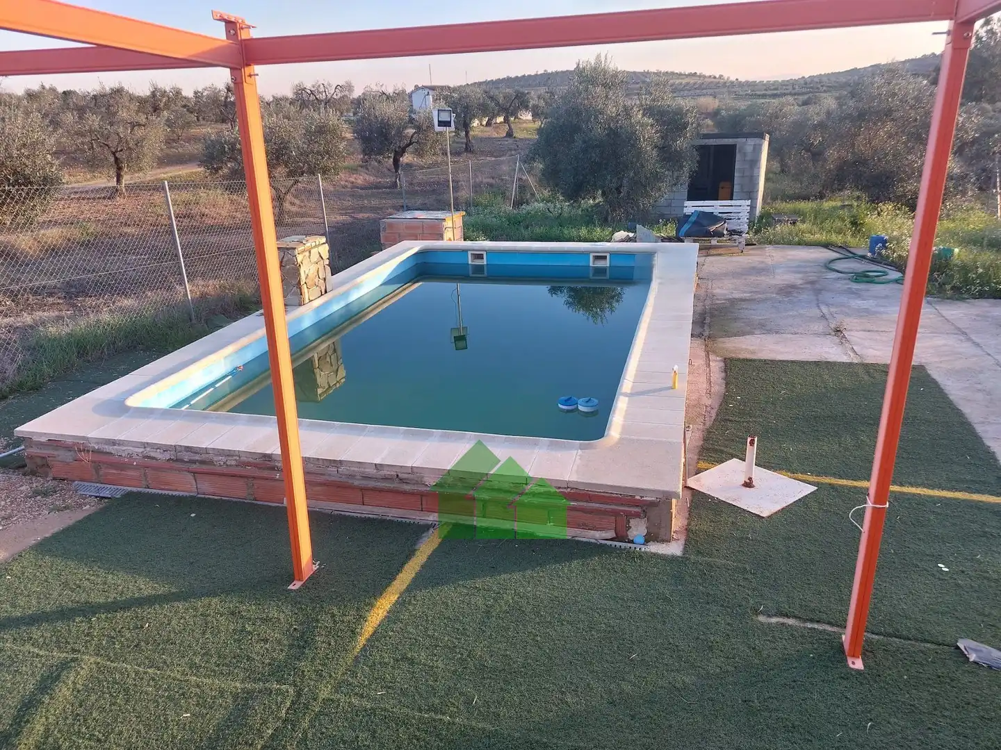 Piscina de Casa o chalet en venta en Montijo con Aire acondicionado, Piscina y TV