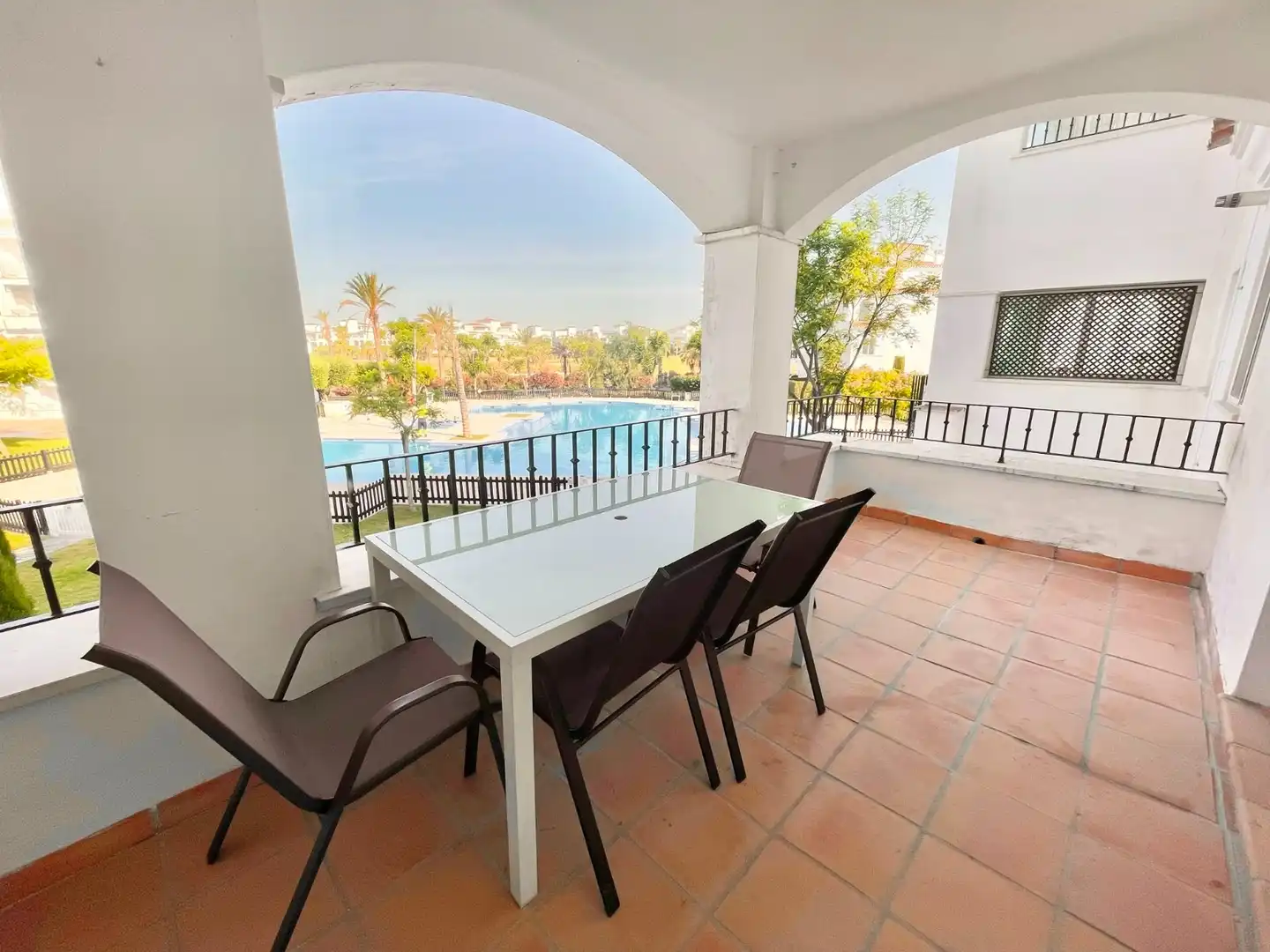 Terrace of Apartments for rent in Torre-Pacheco  with Air Conditioner, Terrace and Furnished