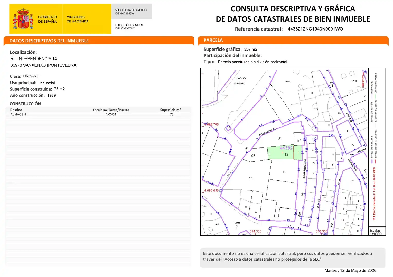 Außenansicht von Residential zum Verkauf in Sanxenxo