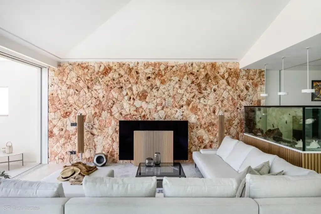 Sala de estar de Casa adosada en venta en Costitx con Aire acondicionado, Calefacción y Terraza