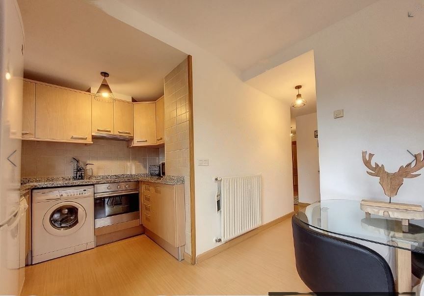 Cocina de Piso de alquiler en Canillo con Calefacción, Terraza y Amueblado