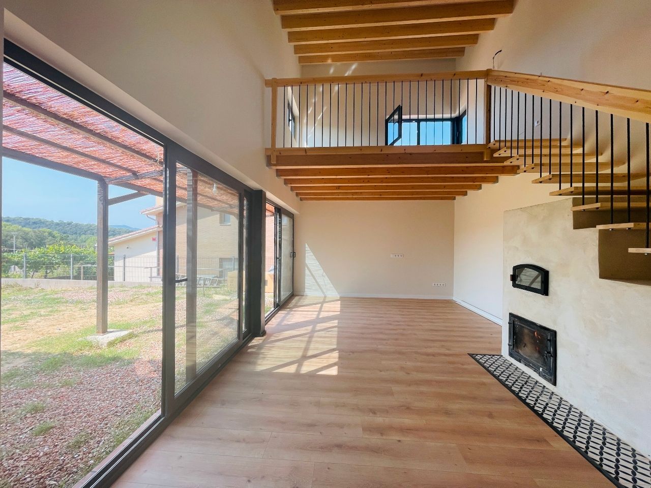 Living room of House or chalet for sale in Flaçà  with Heating, Private garden and Storage room