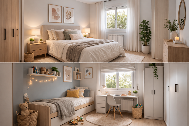 Dormitori de Pis en venda en  Madrid Capital amb Aire condicionat, Calefacció i Moblat