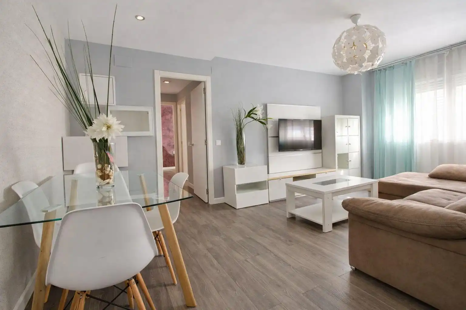Sala de estar de Piso en venta en Jerez de la Frontera con Aire acondicionado y Calefacción