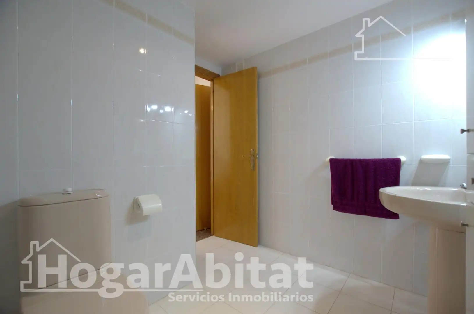 Badezimmer von Wohnung zum Verkauf in Cullera mit Terrasse, Möbliert und Balkon