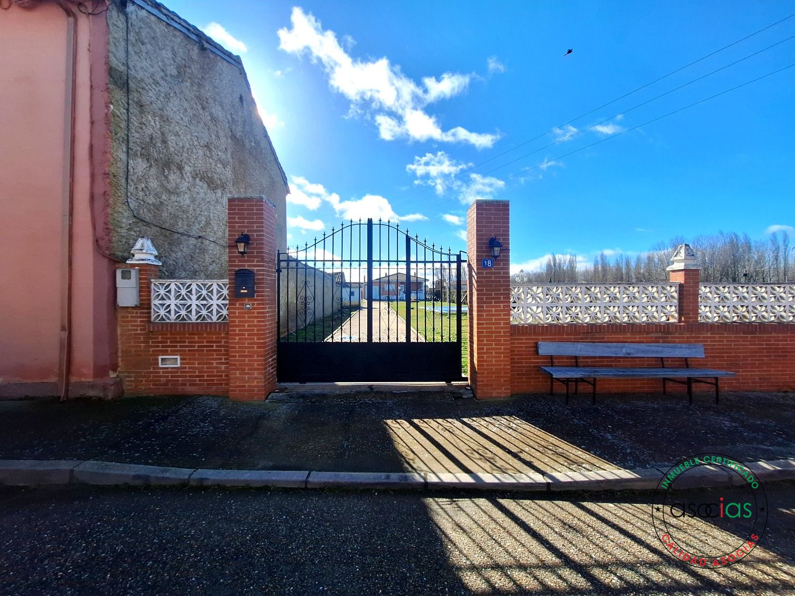 Exterior view of House or chalet for sale in Sahagún  with Heating and Private garden